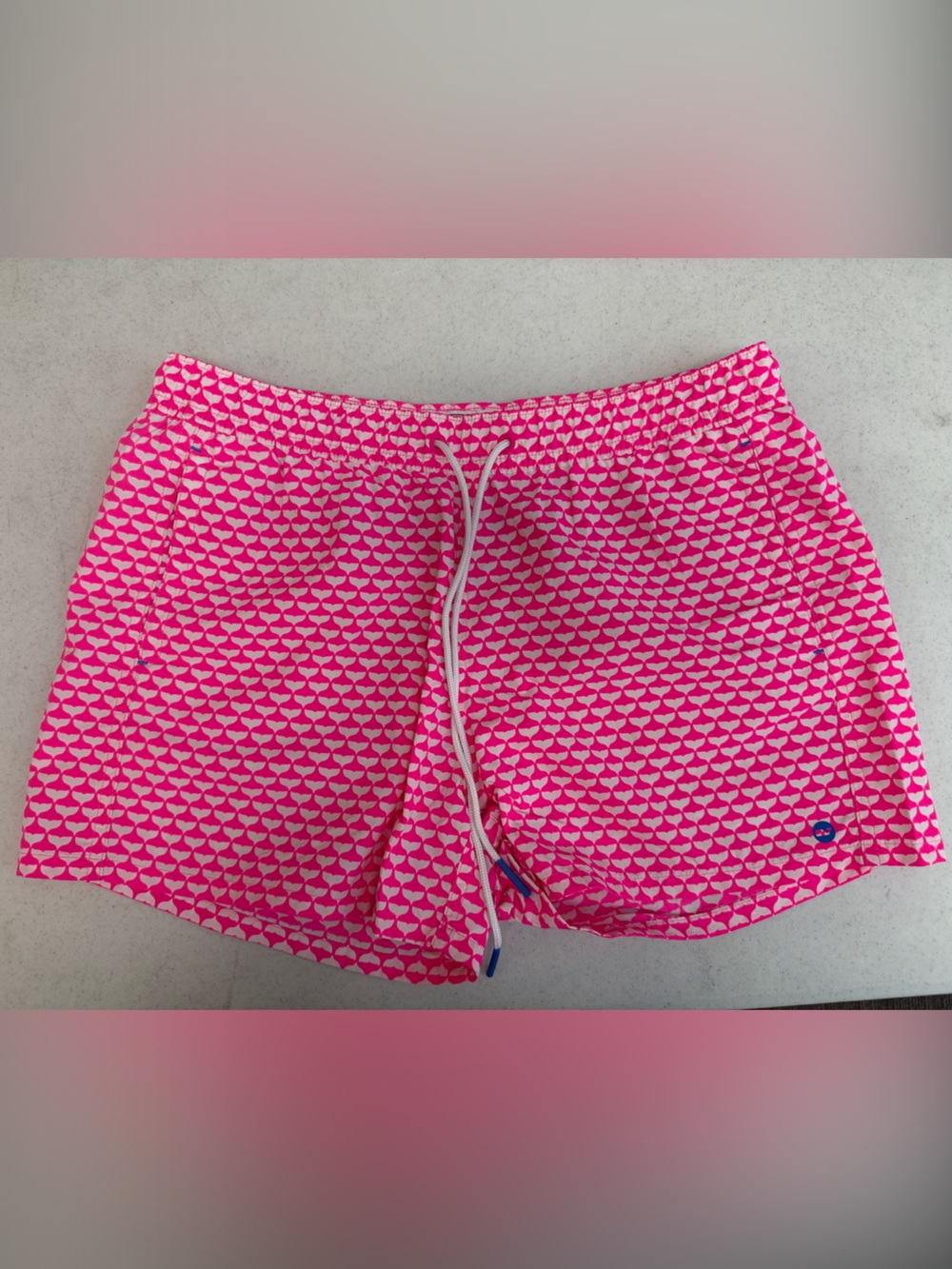 Vineyard Vines Pink Whale-Print Women’s Shorts